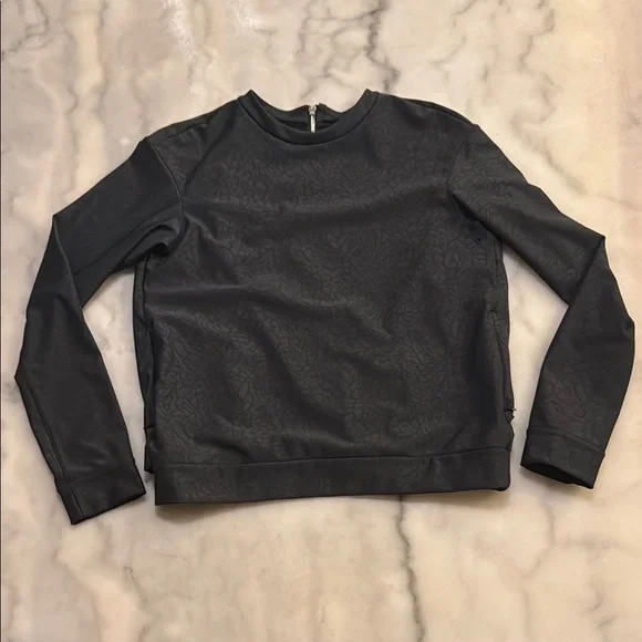 Lululemon Departure Top - Petal Camo Embossed Black - Picture 10 of 15